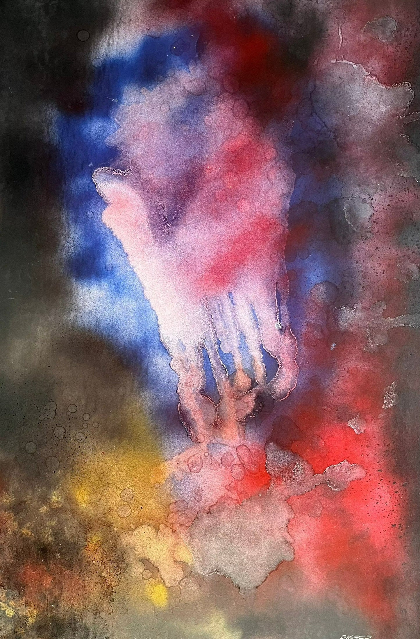 Abstract Expressionism 8 by Digber Enriquez