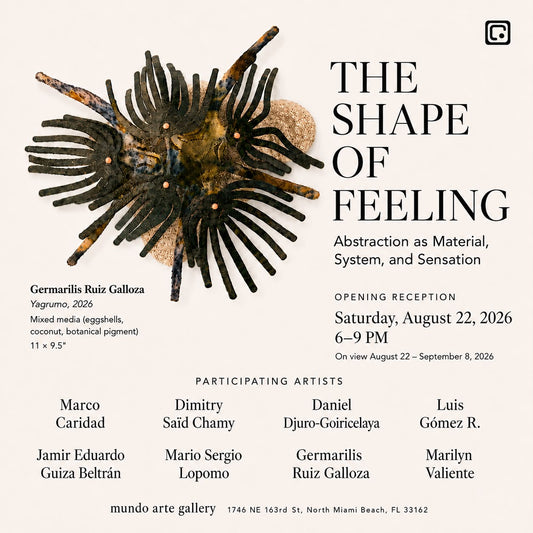 The Shape of Feeling — original exhibition announcement