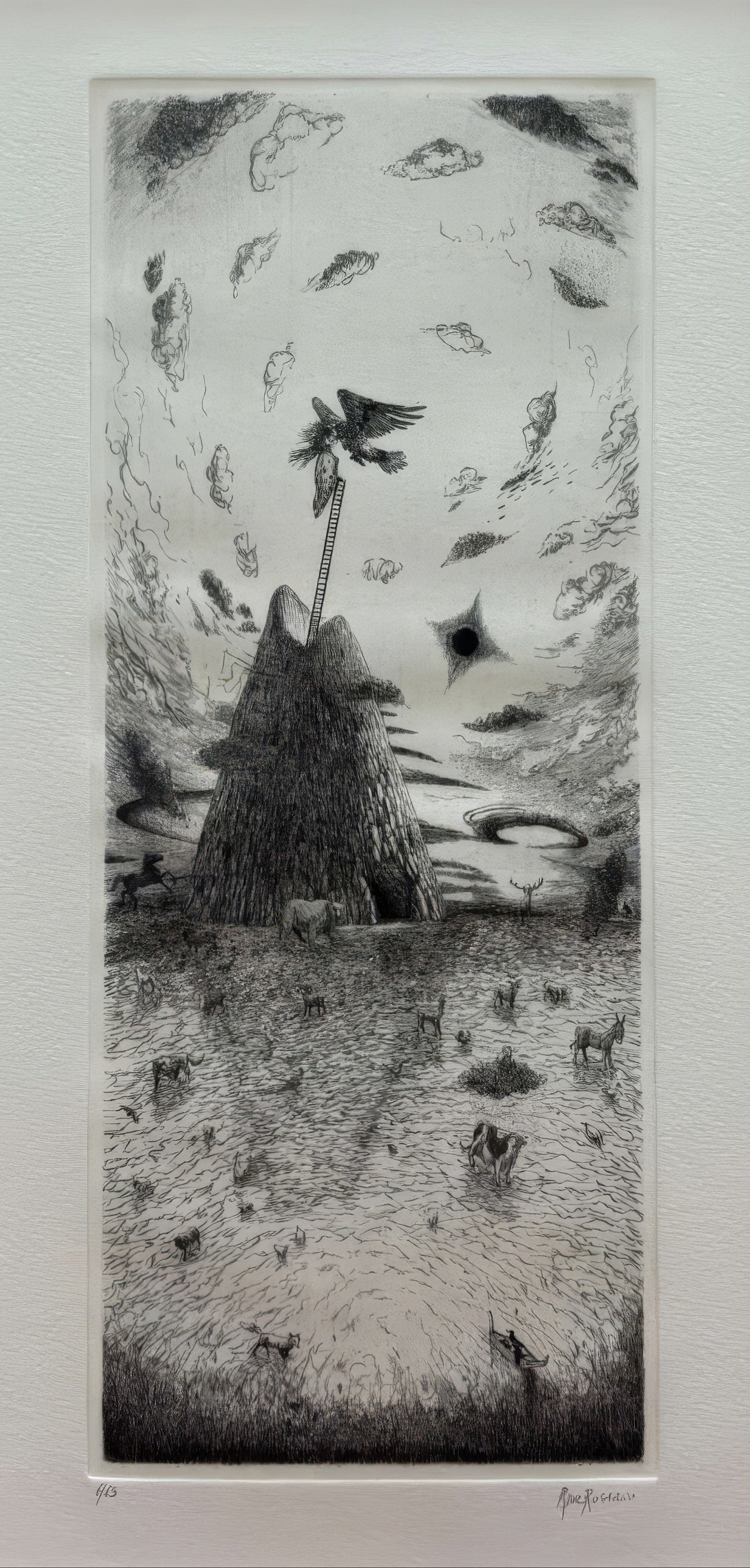 Cosmogony II. Out of the Mist