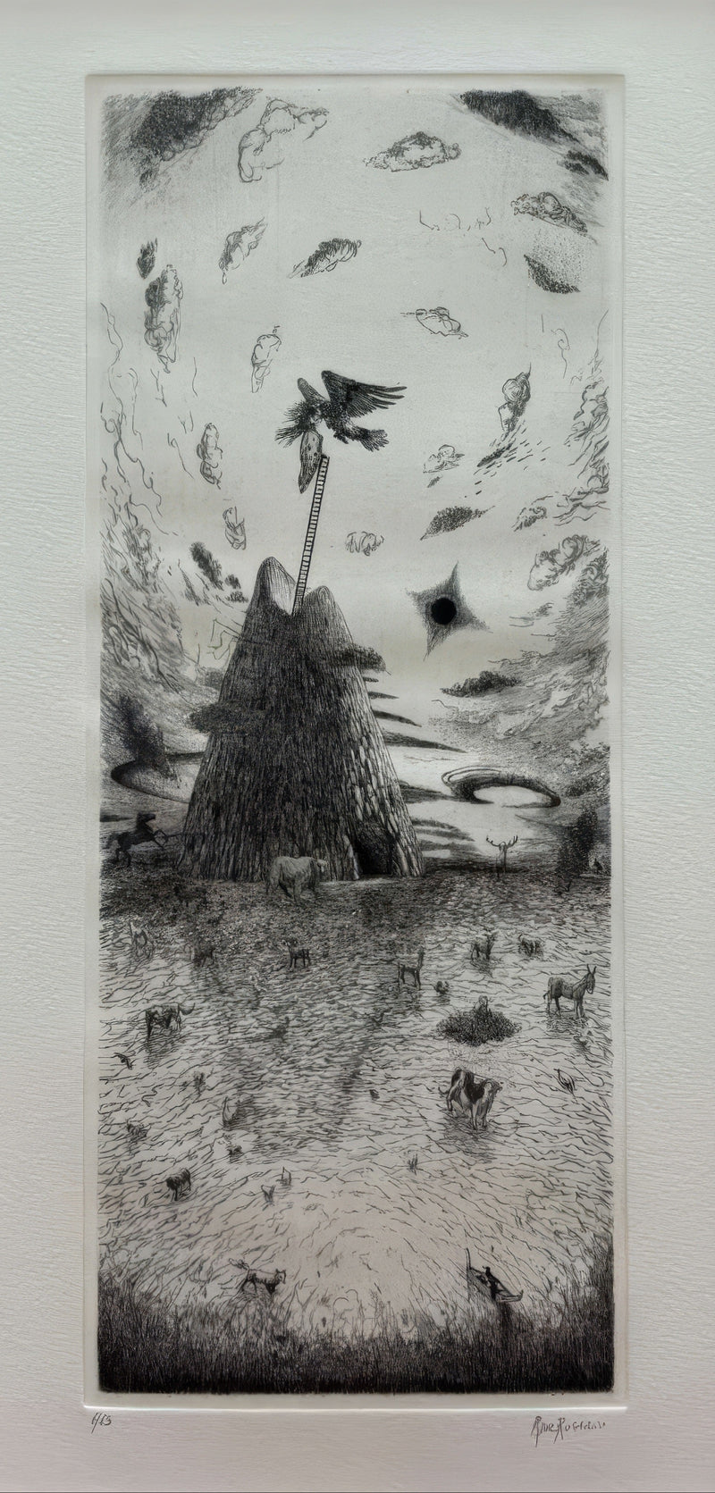 Cosmogony II. Out of the Mist